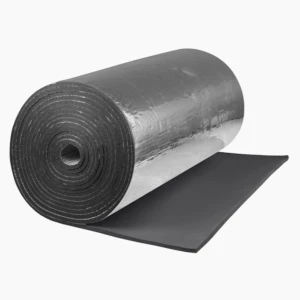 Рулон теплоизоляционный фольгированный из вспененного каучука K-FLEX 13x1000-14 ECO black ALU Рулон теплоизоляционный фольгированный из вспененного каучука K-FLEX 13x1000-14 ECO black ALU