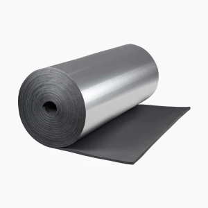Рулон теплоизоляционный из вспененного каучука с защитным покрытием K-FLEX 25x1000-08 ST AL CLAD Рулон теплоизоляционный из вспененного каучука с защитным покрытием K-FLEX 25x1000-08 ST AL CLAD